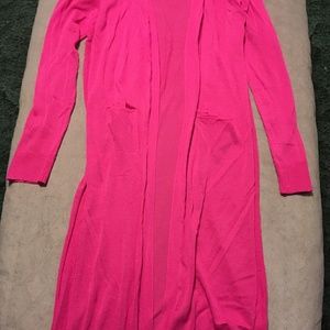 Betsey's Boutique Shop Long Sheer Cardigan